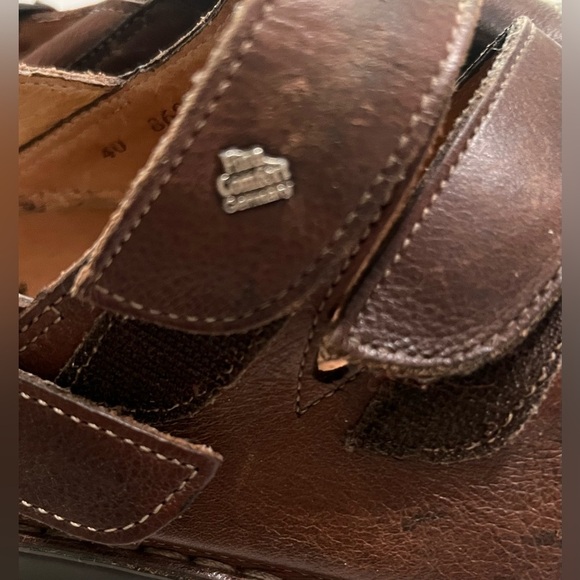 Finn Comfort Sandals Womens  9 US Slingback Strappy Brown Leather Buckle Casual - Picture 5 of 8